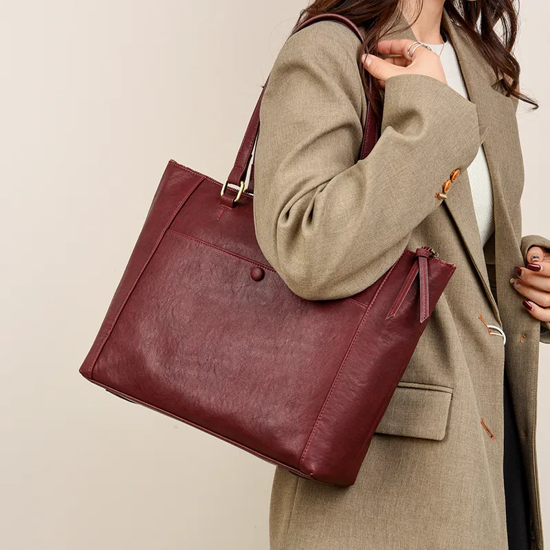 Yalu PU Tote Bag, Shoulder Bag Regular Women's Multicolor-6