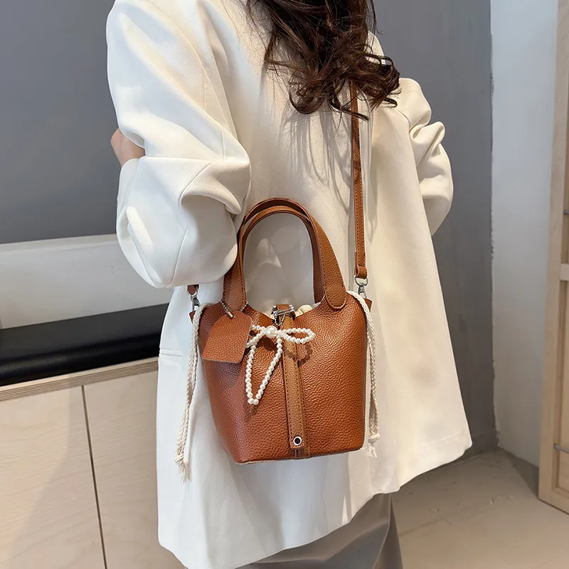 Yalu Cow Leather Shoulder Bag, Crossbody Bag, Handbag Regular Women's Multicolor-40