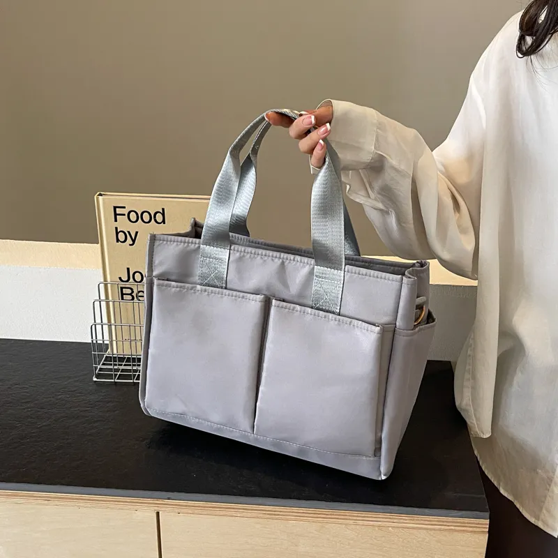 Yalu Oxford One Shoulder Handbag Women's Black/Khaki/Gray/Pink-13