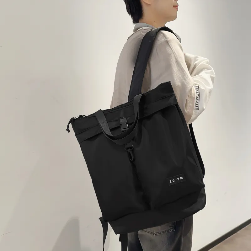 Yalu Nylon Backpack Unisex Multicolor-4