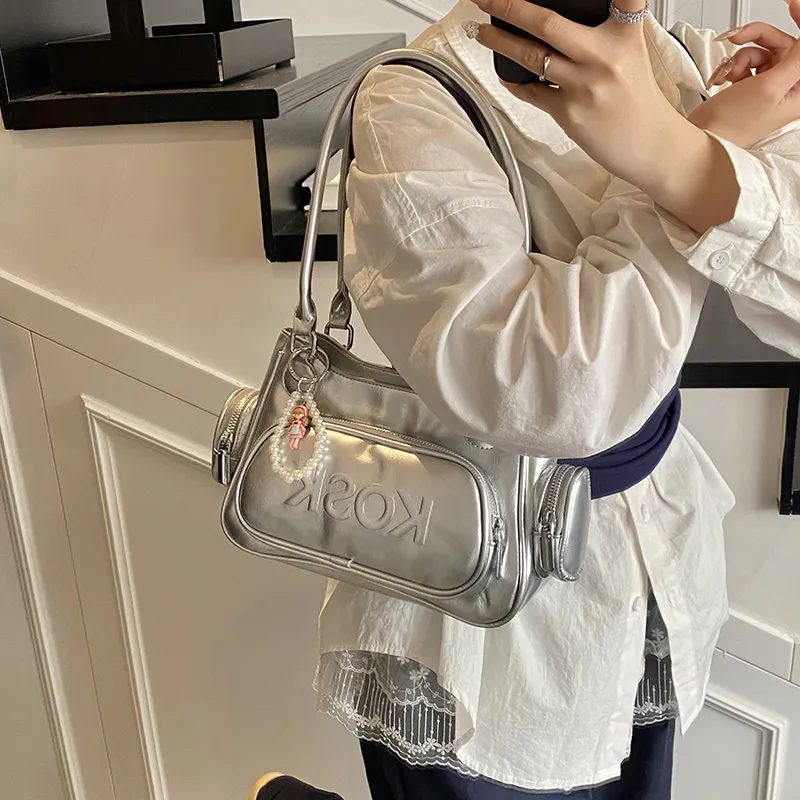 Yalu PU Shoulder Bag Regular Women's Multicolor-4