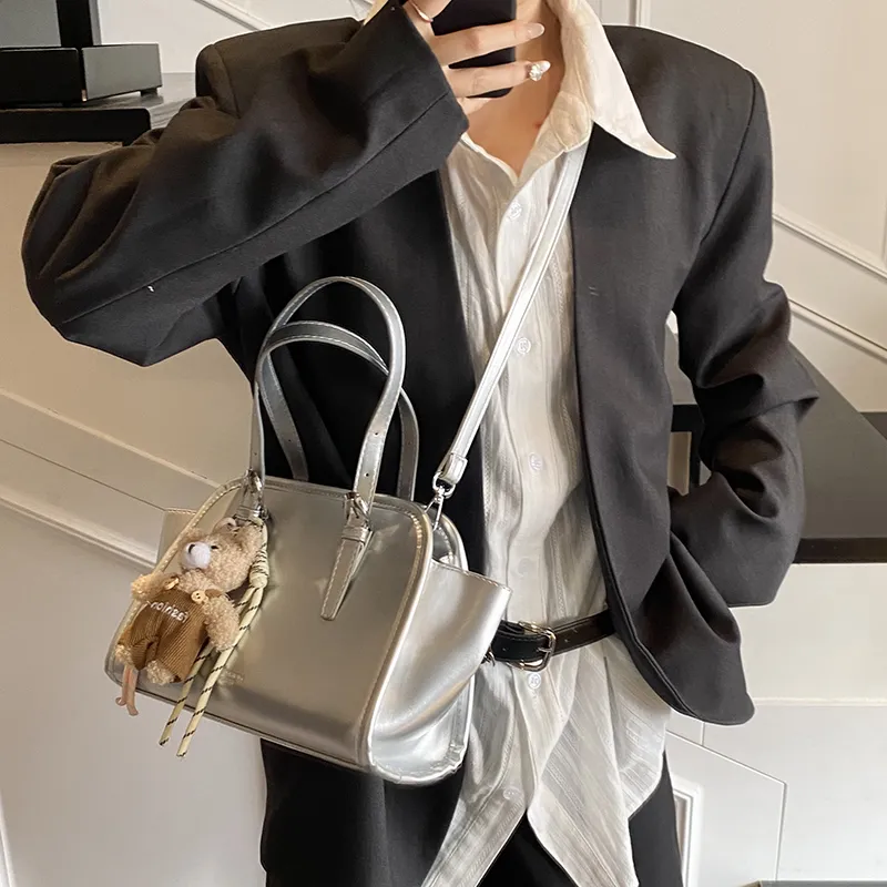 Yalu PU Original Cute Dopamine Dressing Effortless Style Handbag Regular Women's Multicolor-13