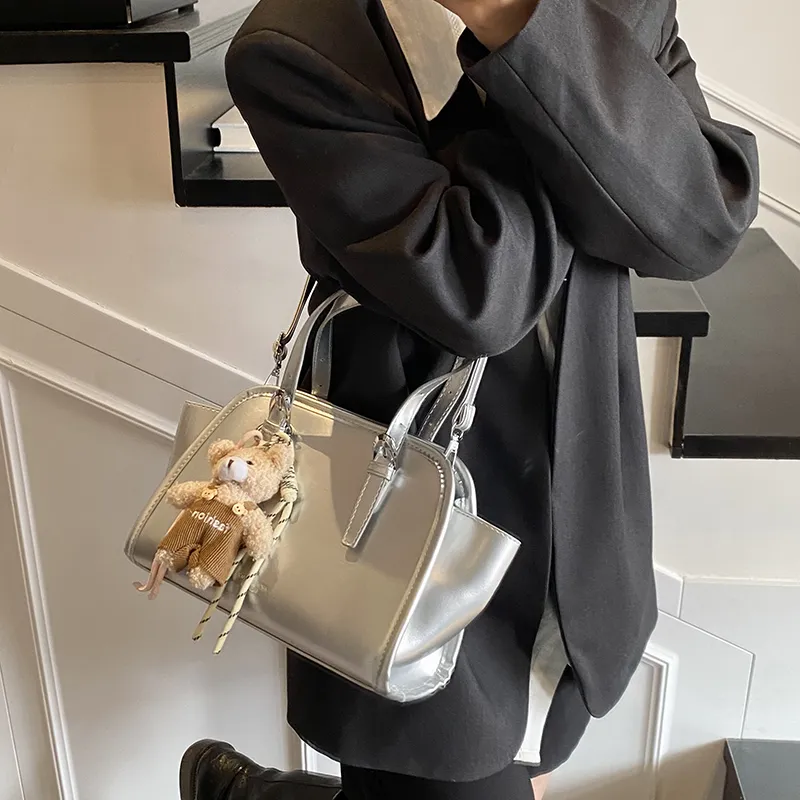 Yalu PU Original Cute Dopamine Dressing Effortless Style Handbag Regular Women's Multicolor-11