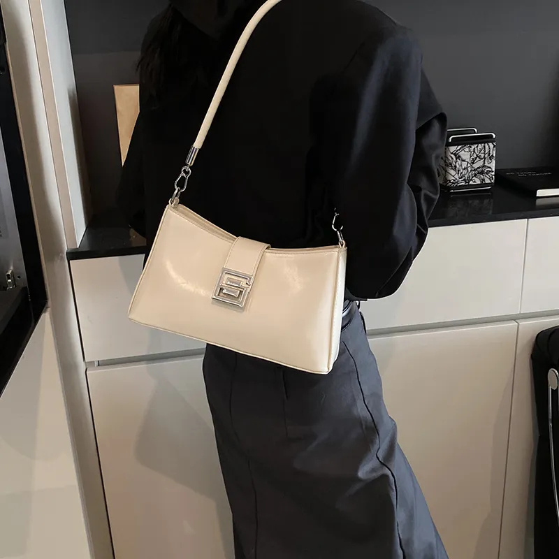Yalu Premium Niche Baguette Shoulder Bag Handbag, Commute Shoulder Bag Regular Women's Multicolor-22