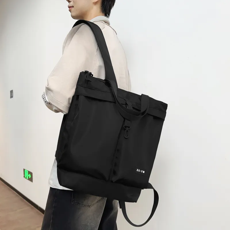 Yalu Nylon Backpack Unisex Multicolor-3
