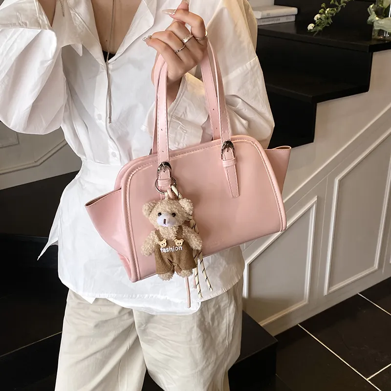 Yalu PU Original Cute Dopamine Dressing Effortless Style Handbag Regular Women's Multicolor-30
