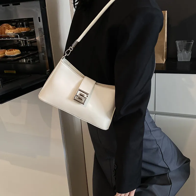 Yalu Premium Niche Baguette Shoulder Bag Handbag, Commute Shoulder Bag Regular Women's Multicolor-26