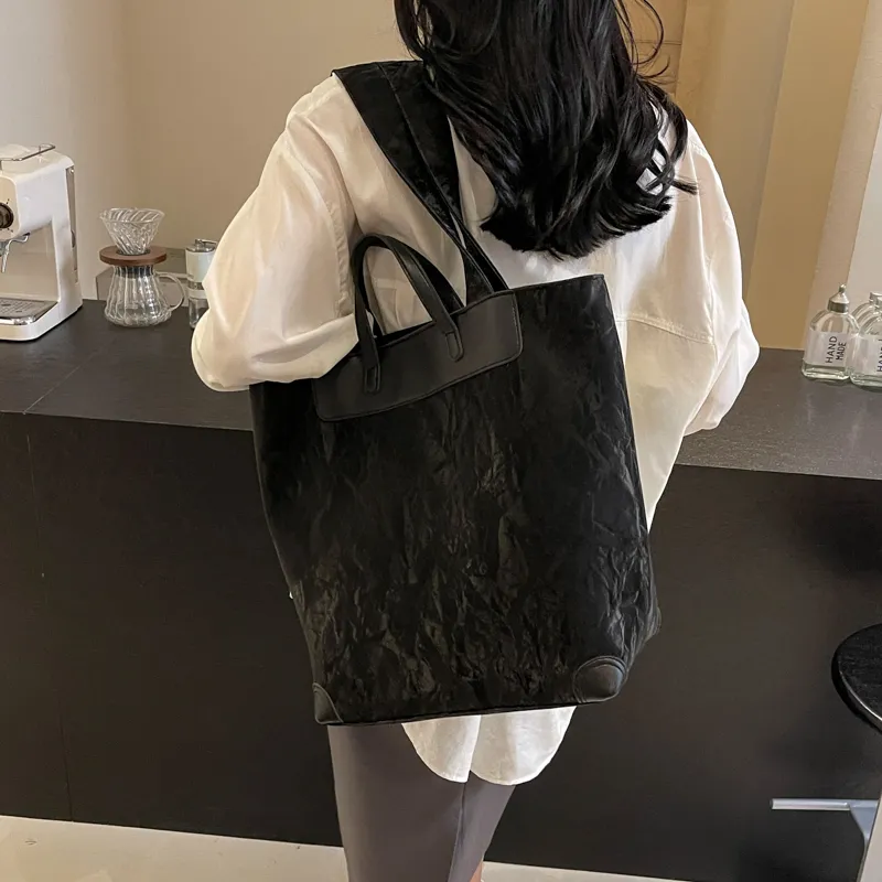 Yalu PU One Shoulder Handbag Regular Women's Black/Ecru/Green/Silver/Pink-2