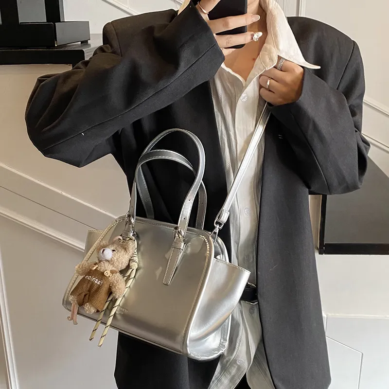 Yalu PU Original Cute Dopamine Dressing Effortless Style Handbag Regular Women's Multicolor-12