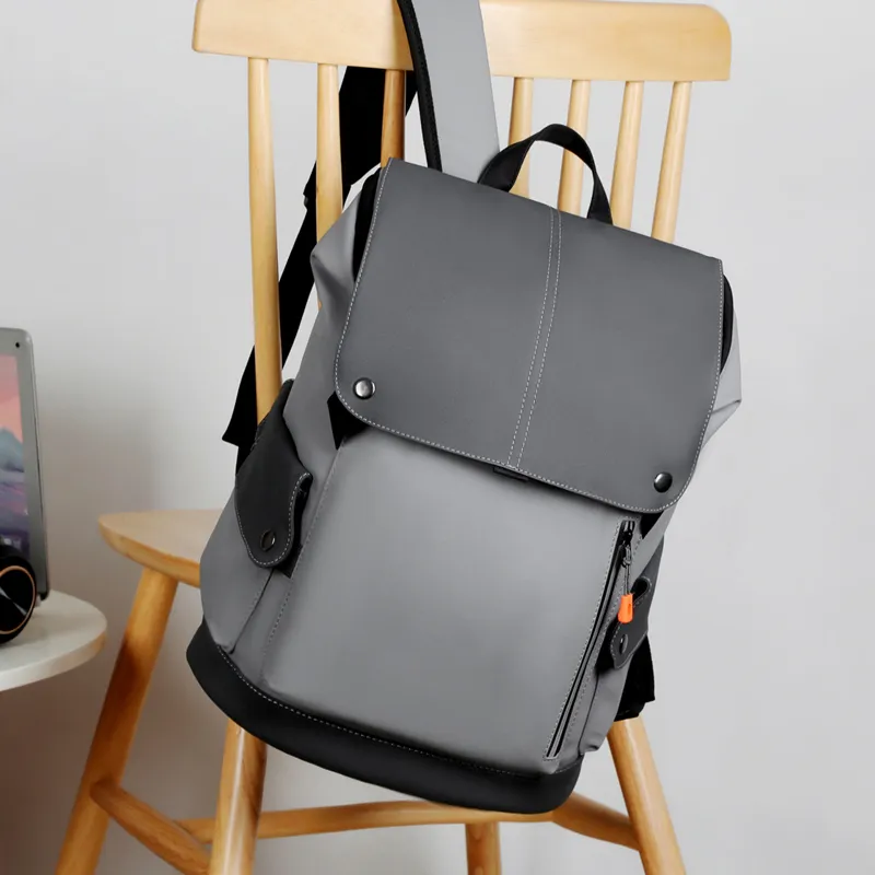 Yalu Membrana Dermalis Backpack Regular Men's Gray/Light Gray/Black/Black Gray-7