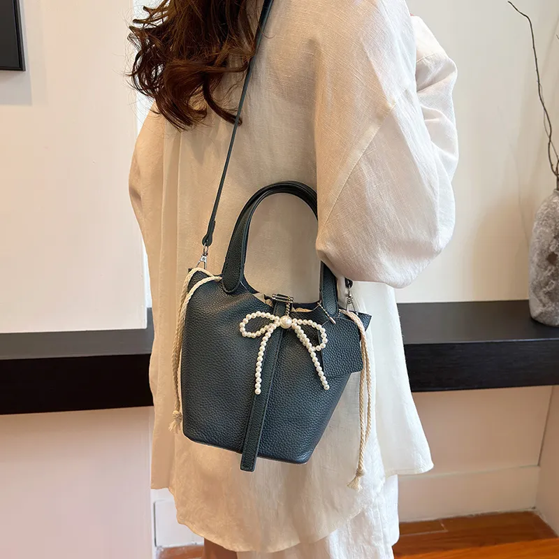 Yalu Cow Leather Shoulder Bag, Crossbody Bag, Handbag Regular Women's Multicolor-29