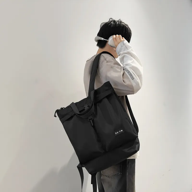 Yalu Nylon Backpack Unisex Multicolor-2