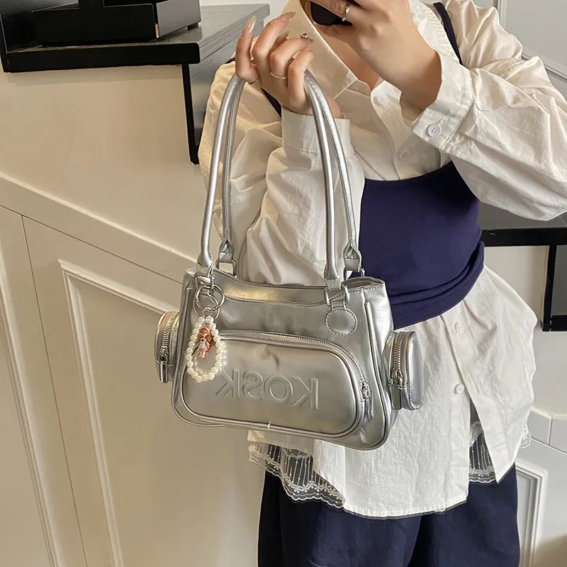 Yalu PU Shoulder Bag Regular Women's Multicolor-1