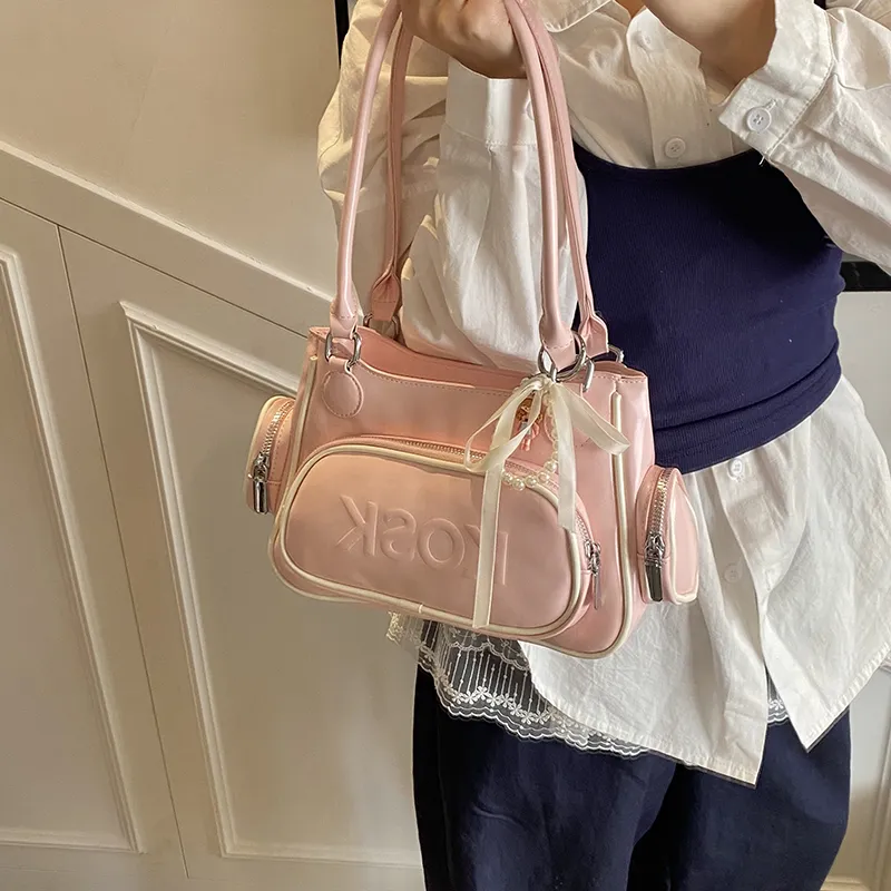 Yalu PU Shoulder Bag Regular Women's Multicolor-45
