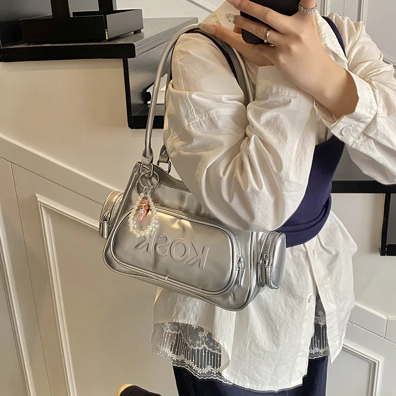 Yalu PU Shoulder Bag Regular Women's Multicolor-3