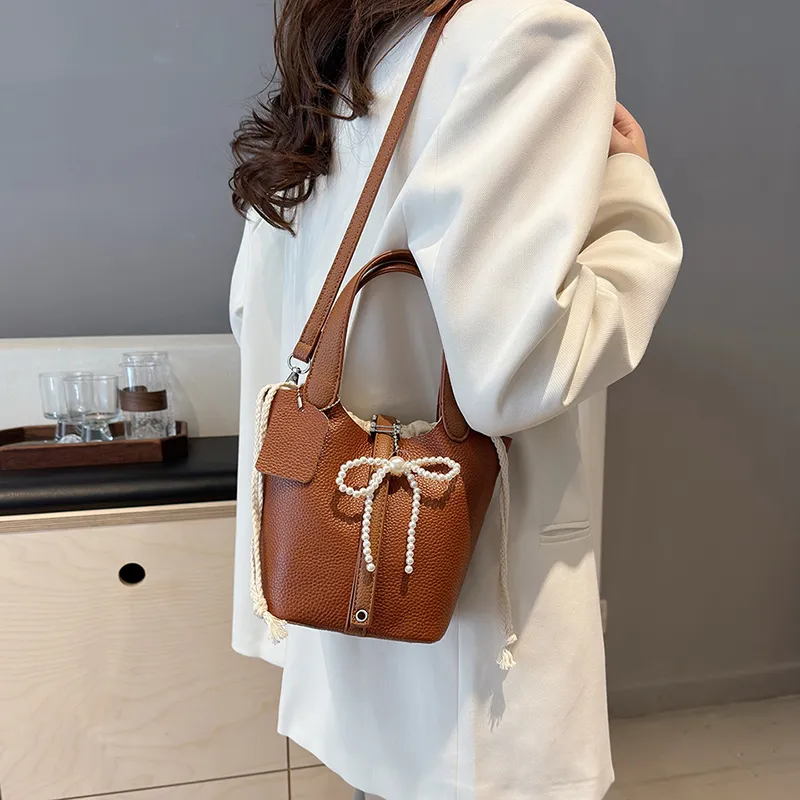 Yalu Cow Leather Shoulder Bag, Crossbody Bag, Handbag Regular Women's Multicolor-37