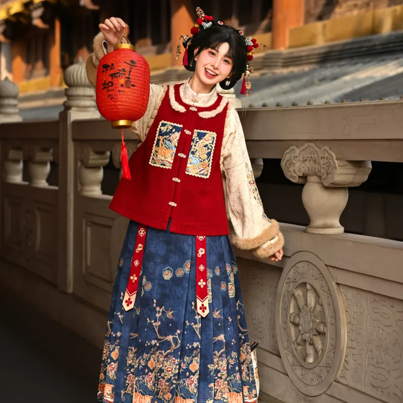 SNBL Hanfu Women's Mamianqun-3