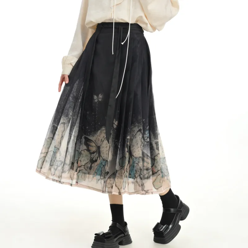 SNBL Casual Long Skirts Women's-10
