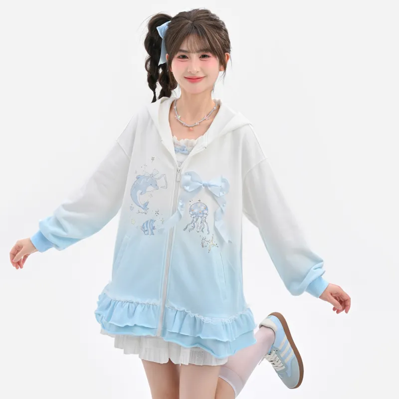 SNBL Skirt Set Women's Coat Lace Trim Version+Skirt+Camisole-6