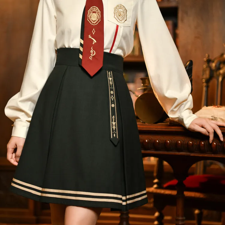SNBL Casual Short Skirts Women's Dark Green-2