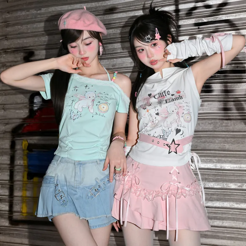 SNBL Two Piece Skirt Sets Women's-10