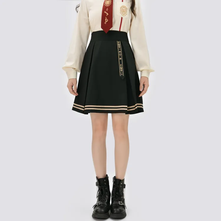 SNBL Casual Short Skirts Women's Dark Green-5