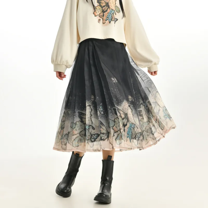SNBL Casual Long Skirts Women's-9