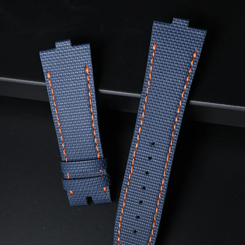 VAGENARI Vacheron Constantin Compatibility Watch Band 190mm Fluoroelastomer, Calfskin, Rubber Material-3