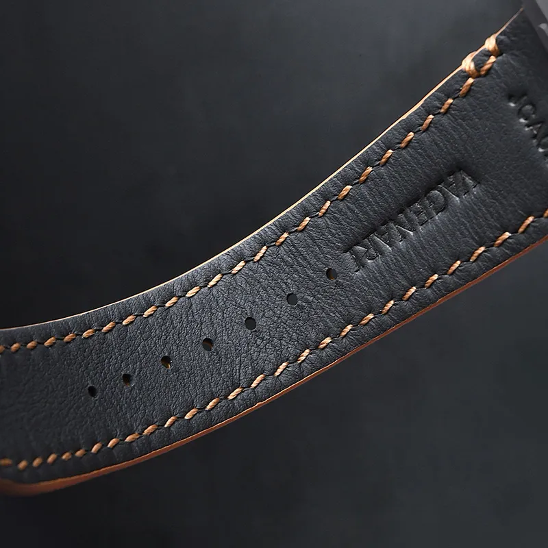 VAGENARI Watch Bands Cartier Compatibility 200mm Cowhide Leather Material-6