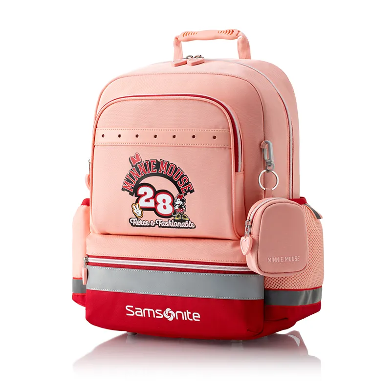 SAMSONITE Fabric Backpack Kids' Red/Navy Blue-1