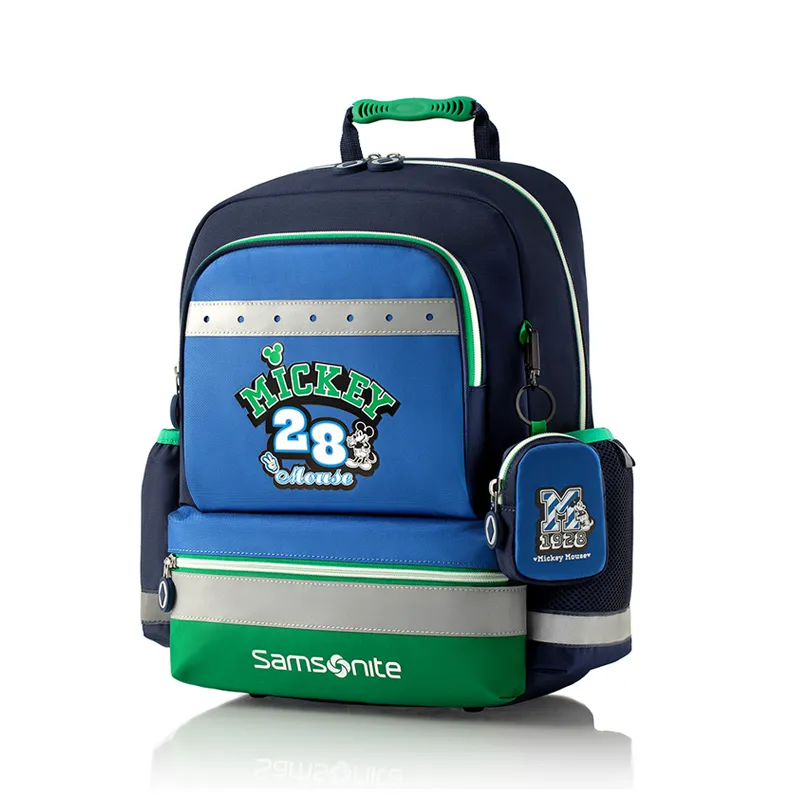 SAMSONITE Fabric Backpack Kids' Red/Navy Blue-7