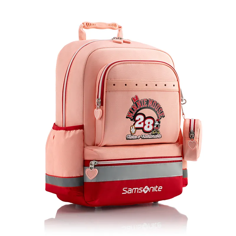 SAMSONITE Fabric Backpack Kids' Red/Navy Blue-2