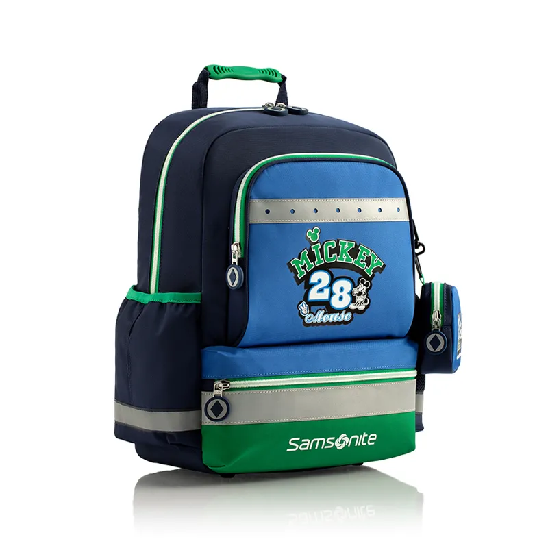 SAMSONITE Fabric Backpack Kids' Red/Navy Blue-8