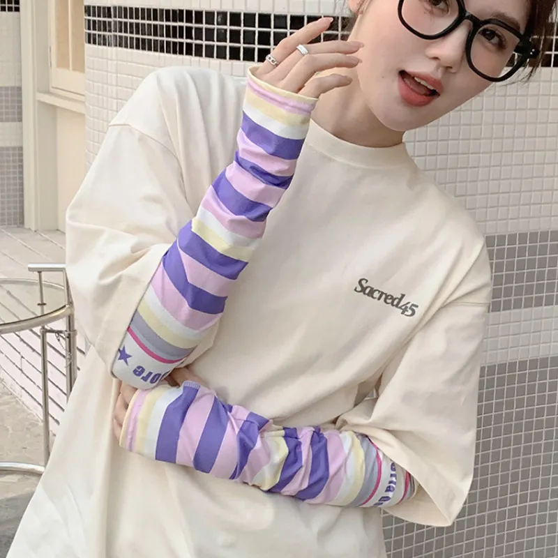 EQUIPMENTELEGANT Polyester Sun Protection Sleeves Women's-5