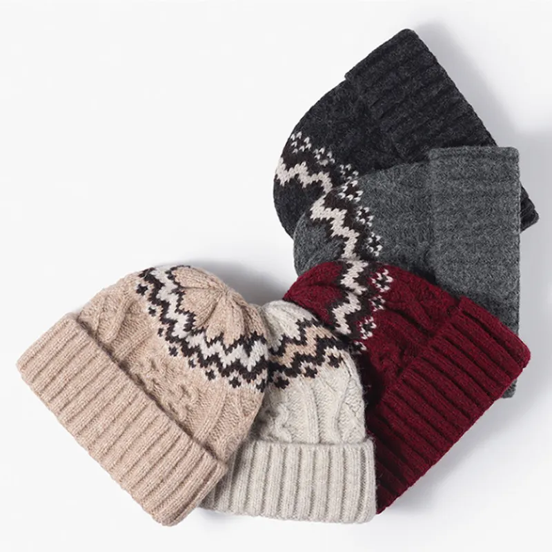 EQUIPMENTELEGANT Faux Cashmere Beanies Women's-1