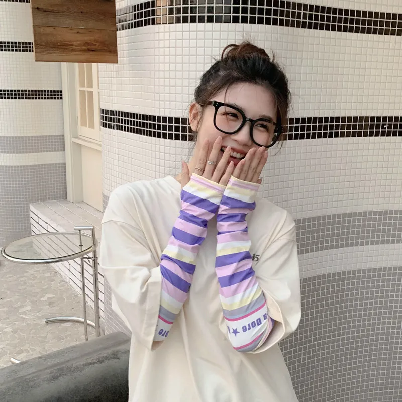 EQUIPMENTELEGANT Polyester Sun Protection Sleeves Women's-3