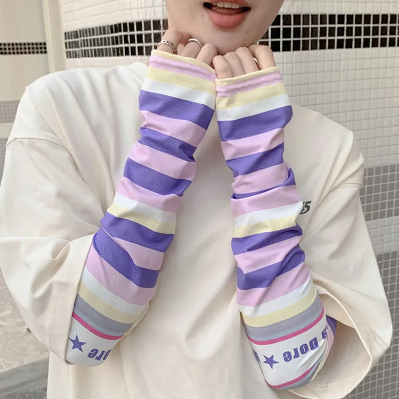 EQUIPMENTELEGANT Polyester Sun Protection Sleeves Women's-4