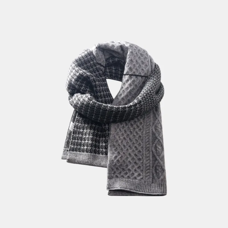 EQUIPMENTELEGANT Houndstooth Scarf Unisex-11