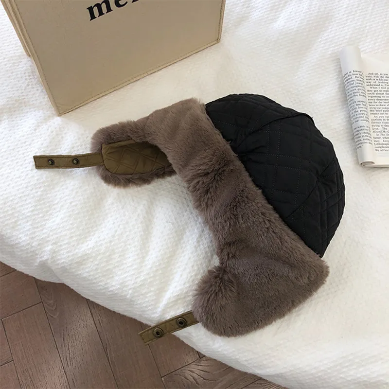 EQUIPMENTELEGANT Cotton Trapper Hats Unisex-3
