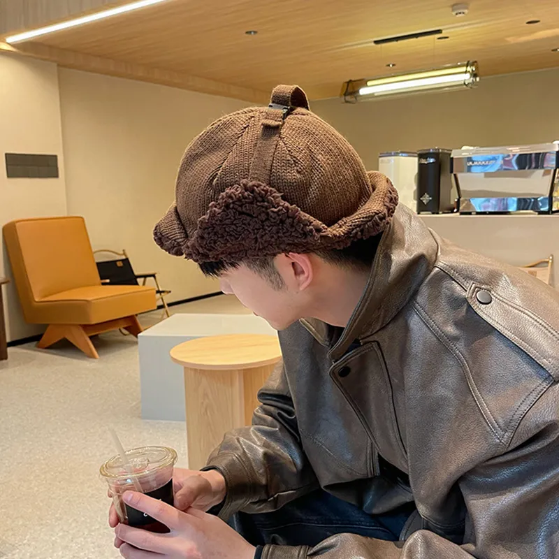 EQUIPMENTELEGANT Sherpa Trapper Hats Unisex-3