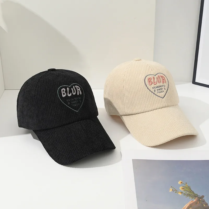 EQUIPMENTELEGANT Corduroy Baseball Caps Unisex-3