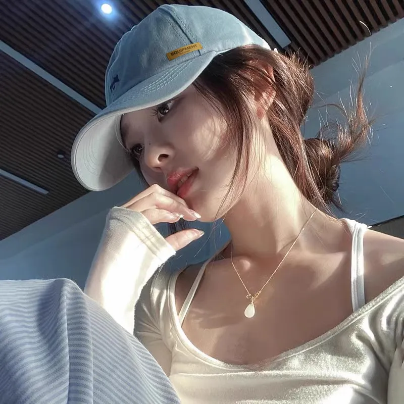 EQUIPMENTELEGANT Cotton Baseball Caps Women's-4