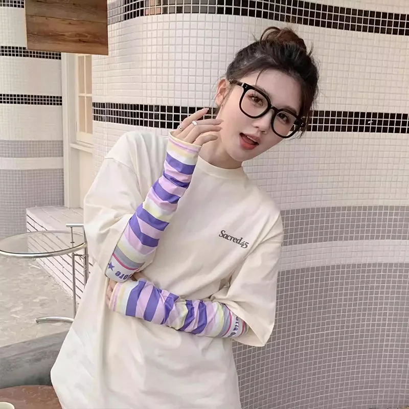 EQUIPMENTELEGANT Polyester Sun Protection Sleeves Women's-2