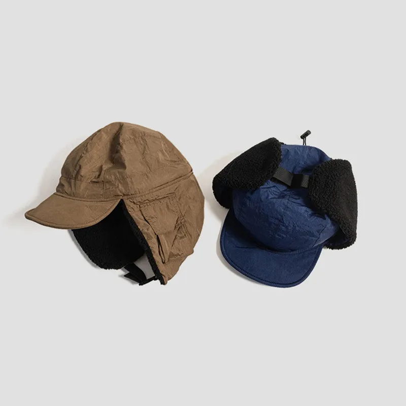 EQUIPMENTELEGANT Acrylic Trapper Hats Unisex-3