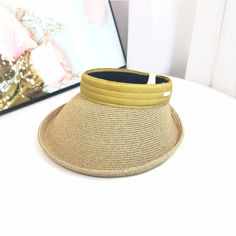 EQUIPMENTELEGANT Straw Woven Sun Protection Hats Women's-10