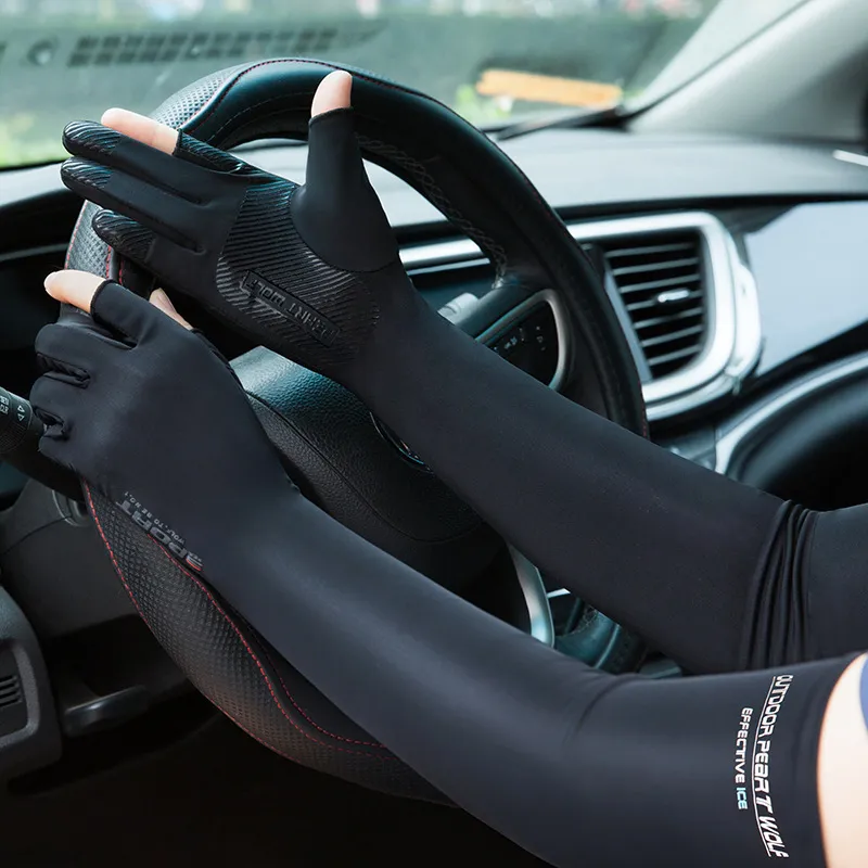EQUIPMENTELEGANT Polyester Sun Protection Sleeves Women's-5