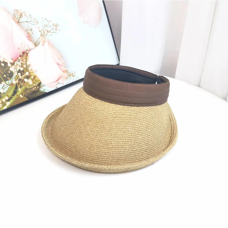EQUIPMENTELEGANT Straw Woven Sun Protection Hats Women's-8