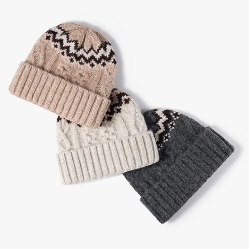 EQUIPMENTELEGANT Faux Cashmere Beanies Women's-9