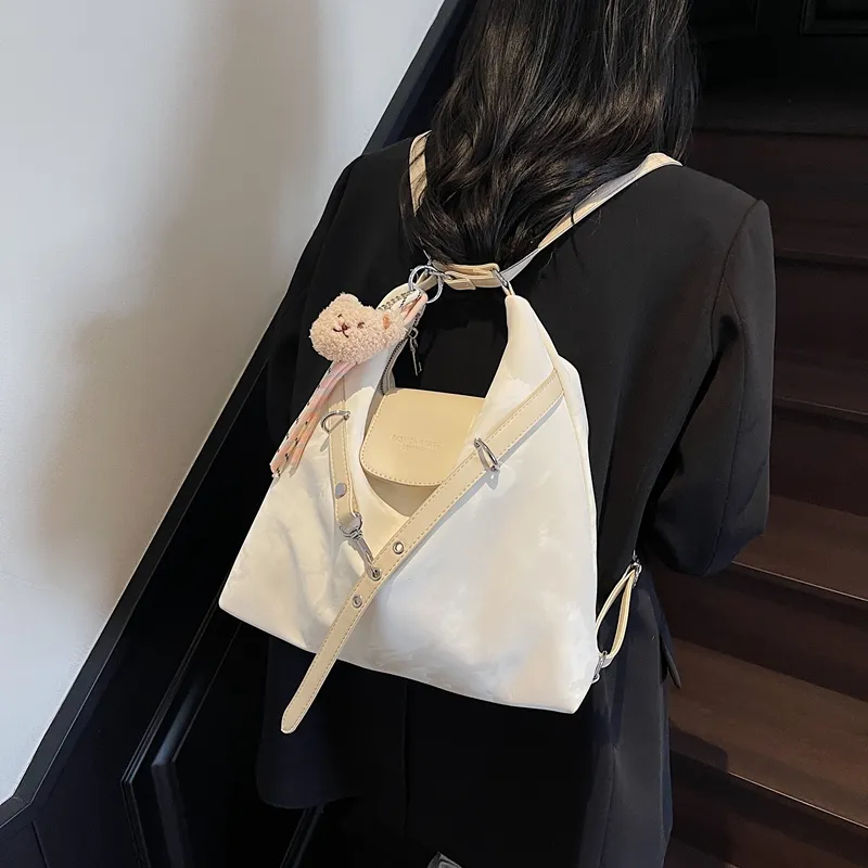 Bueno PU Shoulder Bag Women's Black/White/Blue/Green/Yellow/Silver-4