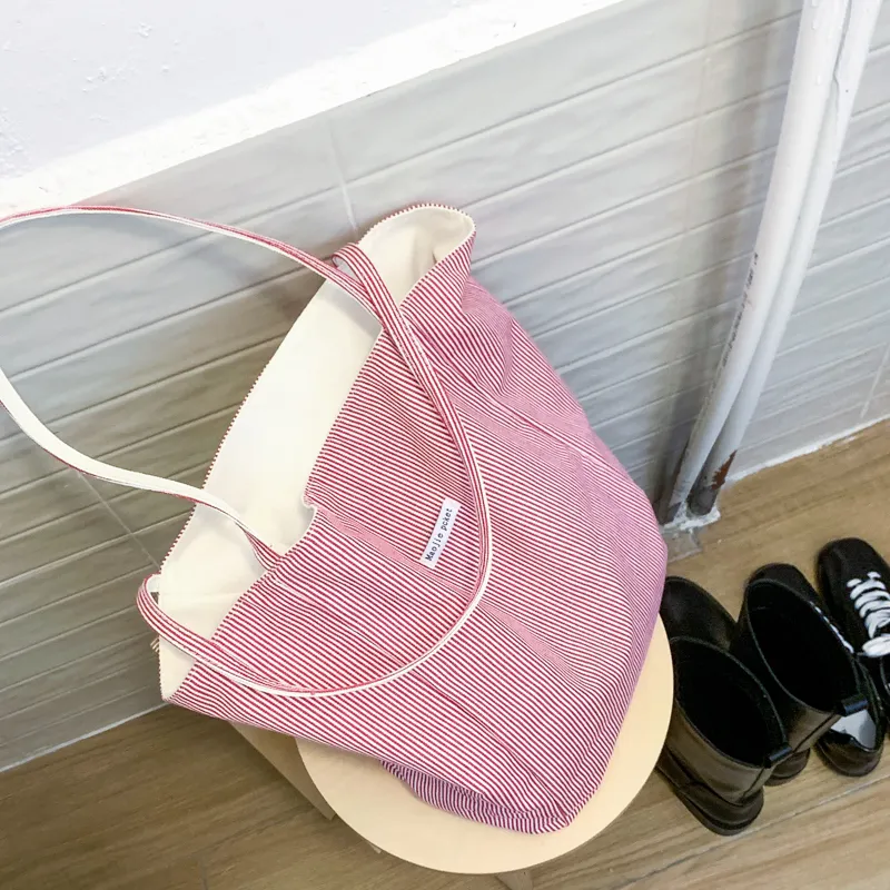 Bueno Canvas Bag, Shoulder Bag, Handbag Women's Red/Blue-2